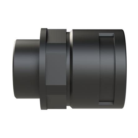 Montáž potrubí Instalační trubka Černá jmenovitá velikost 36 mm Polyamid 6 Černá, IP68 M40 PMA