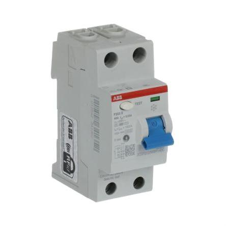 Jistič zbytkového proudu 2pólový Typ B 40A 30 mA ABB F200 IEC/EN 61008