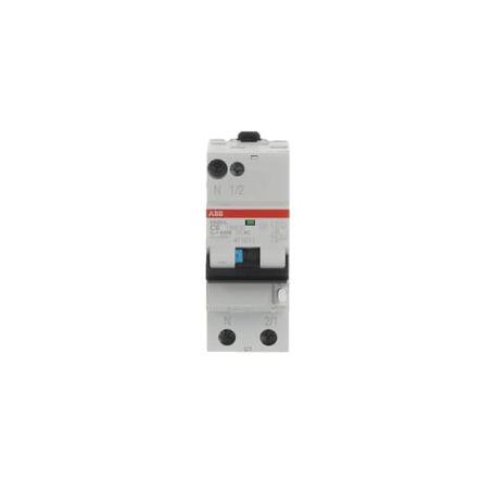 Jistič zbytkového proudu 1pólový Typ C 6A 30 mA ABB DS201 IEC 61009-1 IEC 61009-2-1 EN 61009-1 EN 61009-2-1