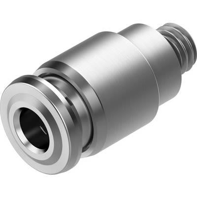 Festo Pneumatická armatura, řada: DK, 8085657, 4mm Zásuvný, Vnější M5 Potravinářský stupeň