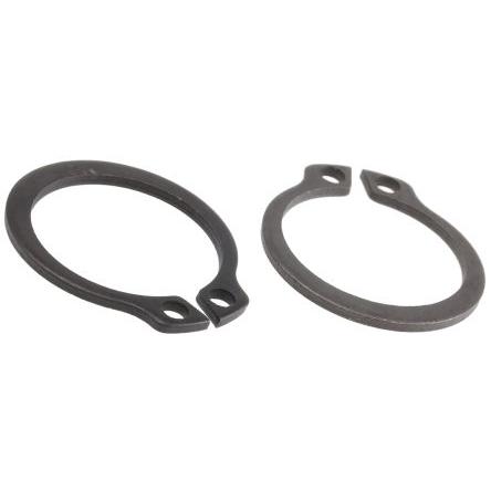 RS PRO Pojistný kroužek Externí, Ocel průměr hřídele 18 mm 17 mm