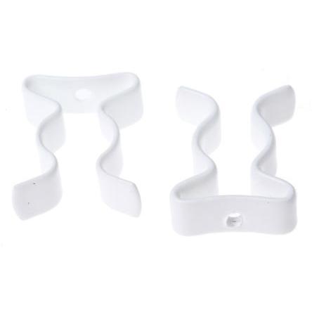 Pružinová spona 9.53 mm, Nylon, Nerezová ocel x 6.35 mm, průměr otvoru: 2.2 mm RS PRO