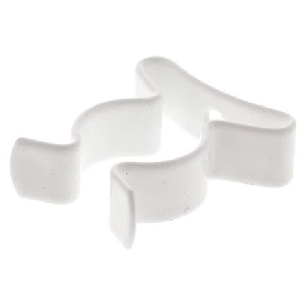 Pružinová spona 15.88 mm, Nylon, Nerezová ocel x 7.94 mm, průměr otvoru: 2.8 mm RS PRO
