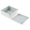 Fibox Pouzdro, řada: MNX IP66, IP67 Nestíněný barva Šedá IK08 barva Šedá Polykarbonát 130.1 mm 60 mm 130.1 mm