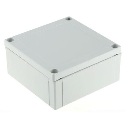 Fibox Pouzdro, řada: MNX IP66, IP67 Nestíněný barva Šedá IK08 barva Šedá Polykarbonát 130.1 mm 60 mm 130.1 mm