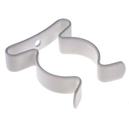 Pružinová spona 38.1 mm, Nylon, Nerezová ocel x 12.7 mm, průměr otvoru: 3.6 mm RS PRO