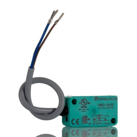 Pepperl + Fuchs Indukční bezdotykový snímač NBB2-V3-E2 Blok 100mA IP67 PnP 1 kHz 2 mm 30 V dc
