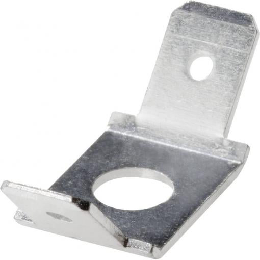 Vogt Verbindungstechnik 3871a.67 faston zástrčka Šířka zástrčky: 6.3 mm Tloušťka konektoru: 0.8 mm 45 °, 45 ° bez izolace kov 1 ks