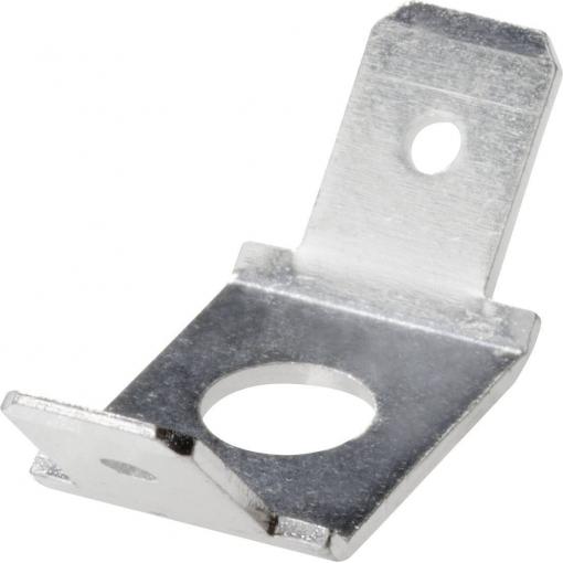 Vogt Verbindungstechnik 38750a.68 faston zástrčka Šířka zástrčky: 6.3 mm Tloušťka konektoru: 0.8 mm 45 °, 45 ° bez izolace kov 1 ks
