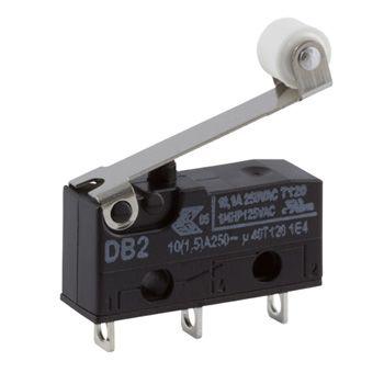 ZF Mikrospínač, typ ovladače: Páka s válečkem SPDT, 250 V ac, 10.1A, Pájecí, IP50, 0.93N