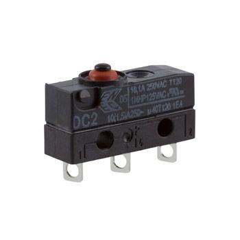 ZF Mikrospínač, typ ovladače: Tlačítko SPDT, 250 V ac, 10.1A, Pájecí, IP6K7, 3.33N