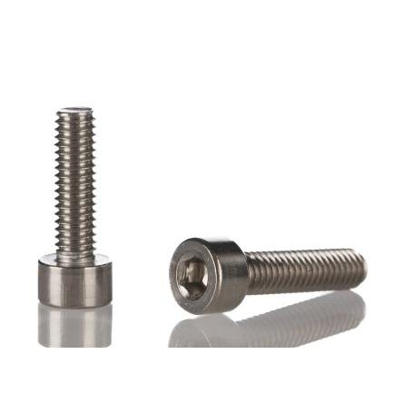 RS PRO Šroub s vnitřním šestihranem, Obyčejný, Nerezová ocel hlavice Vnitřní šestihran, M6, M6, délka: 30 mm