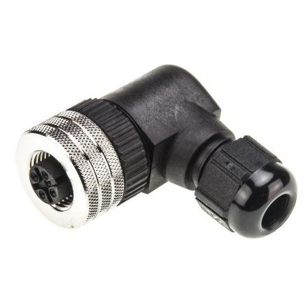 Kulatý konektor, počet kontaktů: 4, Kabel, velikost: M12 Brad from Molex, pohlaví kontaktu: Vnitřní, orientace těla: