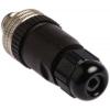 Kulatý konektor, počet kontaktů: 5, Kabel, velikost: M12 Brad from Molex, pohlaví kontaktu: Vnější, orientace těla: