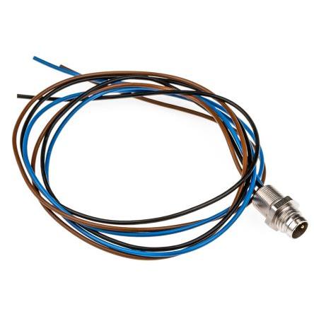 Kabel ovladače snímače, A: Vnější, A: Rovný 3, B: Bez koncovky, 60V, IP67, IP68, řada: M8 Hirschmann 500 mm