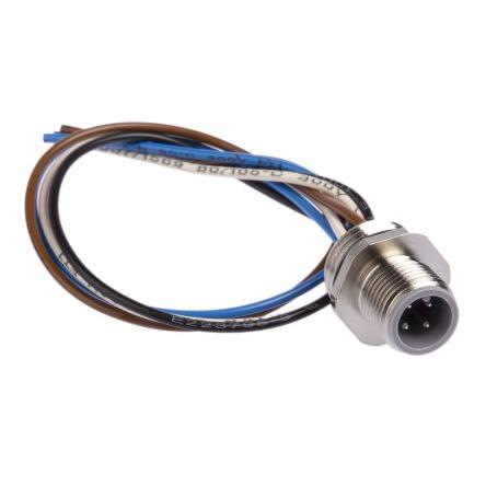 Kabel ovladače snímače, A: Vnější, A: Rovný 4, B: Bez koncovky, 250V, IP67, řada: ELST Hirschmann 200 mm