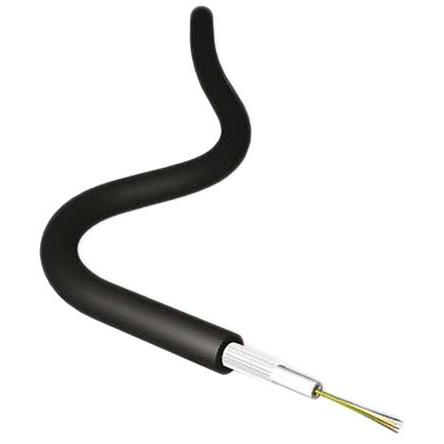 RS PRO Optický kabel 0.0625 mm 4žilový 500 m Nízko dýmivý bezhalogenový plášť, Černá