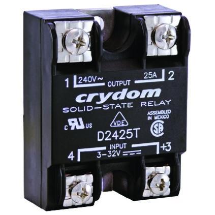 Crydom Polovodičové relé 75 A Panel 280 Vrms 1 32V