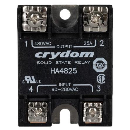 Crydom Polovodičové relé 25 A Panel 530 V ac HA 280V