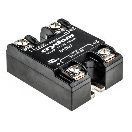 Crydom Polovodičové relé 7 A Panel 100 V 1-DC 32V