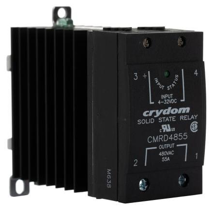 Crydom Polovodičové relé 55 A Panel SPST 530 V CMR48 32V