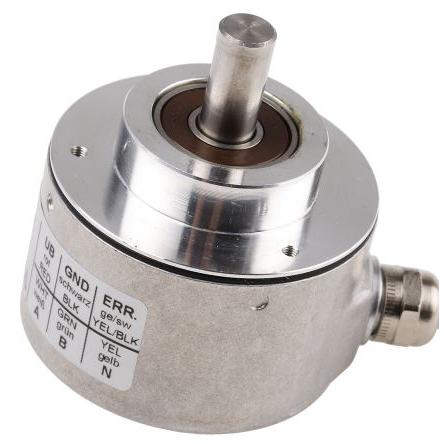 Přírůstkový kodér, řada: RI58-O Přírůstkové Dvojčinný 30V dc 10000 rpm 1024 ppr Pevný IP64, IP65, IP67 Hengstler 10 mm