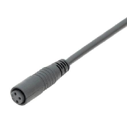 Kabel ovladače snímače, A: Vnitřní, A: Rovný 3, B: Volný konec, B: Neuzavřený, 60V, IP65, IP67, řada: 718 binder 5 m