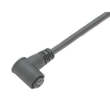 Kabel ovladače snímače, A: Vnitřní, A: Pravoúhlý 3, B: Volný konec, B: Neuzavřený, 60V, IP65, IP67, řada: 718 binder 5 m