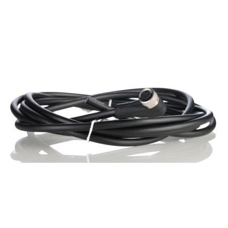 Kabel ovladače snímače, A: Vnitřní, A: Pravoúhlý 3, B: Volný konec, B: Neuzavřený, 60V, IP67 binder 2 m