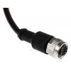 Kabel ovladače snímače, A: Vnitřní, A: Rovný 4, B: Volný konec, B: Neuzavřený, 250V, IP68, IP69K, řada: 763 binder 5 m