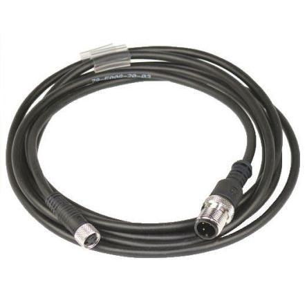 Kabel ovladače snímače, A: Vnitřní, A: Rovný 3, B: Přímý, B: Vnější, IP68, IP65, IP67, řada: 765 binder 2 m