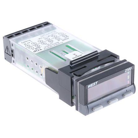 West Instruments Procesní indikátor, řada: N2300 Panel, 55 °C, 0 °C 6, počet výstupů: 2, výstup: SSR 240V ac, typ
