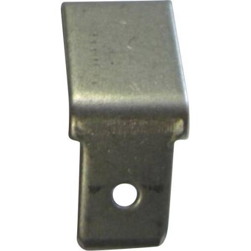 Vogt Verbindungstechnik 3841.8 faston zástrčka Šířka zástrčky: 6.3 mm Tloušťka konektoru: 0.8 mm 45 ° bez izolace kov 1 ks