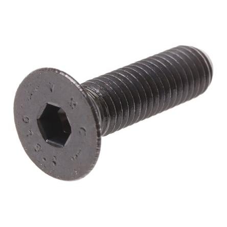 RS PRO Šroub s vnitřním šestihranem, Obyčejný, Ocel hlavice Zápustný s vnitřním šestihranem, M8, M8, délka: 30 mm