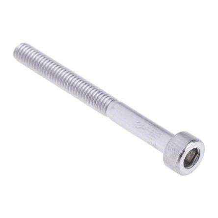 RS PRO Šroub s vnitřním šestihranem, Obyčejný, Nerezová ocel hlavice Vnitřní šestihran, M3, M3, délka: 30 mm