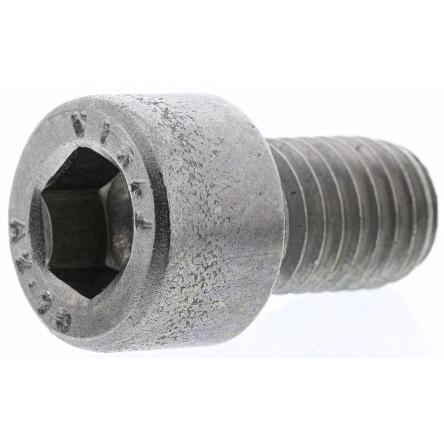RS PRO Šroub s vnitřním šestihranem, Obyčejný, Nerezová ocel hlavice Vnitřní šestihran, M10, M10, délka: 16 mm