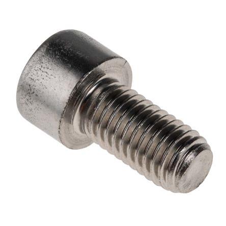 RS PRO Šroub s vnitřním šestihranem, Obyčejný, Nerezová ocel hlavice Vnitřní šestihran, M10, M10, délka: 20 mm