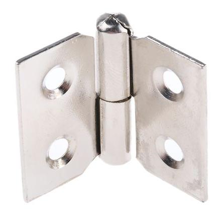 Kloubový závěs Výkyvné Skrytý, Nikl, Ocel Válcový Šroubová, délka: 30 mm x 40mm x 1.2 mm Pinet