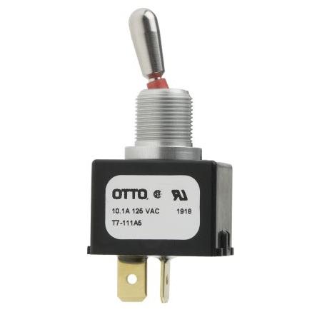 Otto Přepínač IP68S Panel SPST Zap-vyp ovládání 16A Jazýček 28 V dc