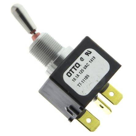 Otto Přepínač IP68S Panel SPDT zap-zap ovládání 16A Jazýček 28 V dc