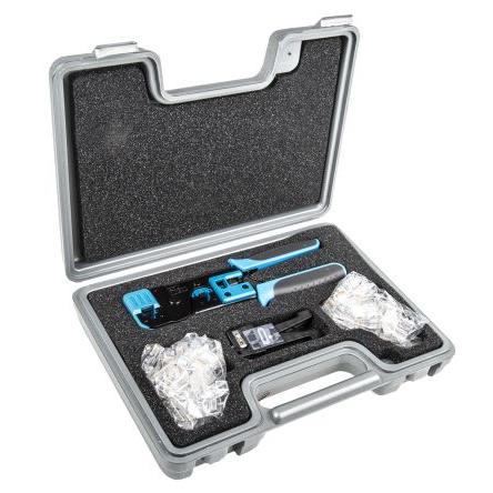 Krimpovací nástroj Ideal, pro použití s: Konektory RJ11, konektory RJ45