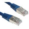 Decelect Cat5 Ethernetové kabely, řada: CR503B, Modrá, Polyvinylchlorid 0.5 m, typ pláště: Stíněné