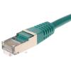 Decelect Cat5 Ethernetové kabely, řada: CR503B, Zelená, Polyvinylchlorid 5 m, typ pláště: Stíněné