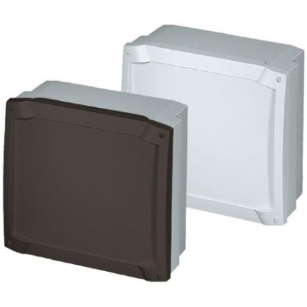 Bopla Nástěnná krabice, řada: Bocard (Set) IP65 ABS Světle šedá 199 mm Průhledné dveře 178 mm 89 mm