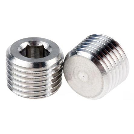 Pneumatická tvarovka z nerezové oceli tvarovka Přímý Zástrčka 10 mm Vnější Šestihran Legris 1/4 in