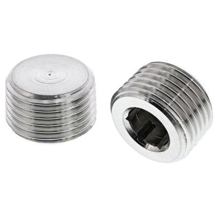 Pneumatická tvarovka z nerezové oceli tvarovka Přímý Zástrčka 13 mm Vnější Šestihran Legris 1/2 in