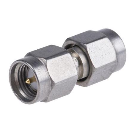Radiall Adaptér RF, orientace těla: Rovný, 50 Ω, 18GHz Vnější, typ kabelu: Koaxiální Vnější, SMA