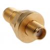 Radiall Adaptér RF, orientace těla: Rovný, 50 Ω, 18GHz Vnitřní, typ kabelu: Koaxiální Vnitřní, obklad těla: Zlato přes