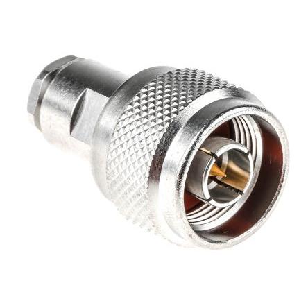 Radiall Koaxiální konektor, řada: N Vnější, 50 Ω, orientace těla: Rovný, Kabel Konektor N Objímka, 11GHz 155 °C -55 °C,