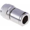 Radiall Koaxiální konektor, řada: N Vnější, 50 Ω, orientace těla: Rovný, Kabel Konektor N Objímka, 11GHz 155 °C -55 °C,
